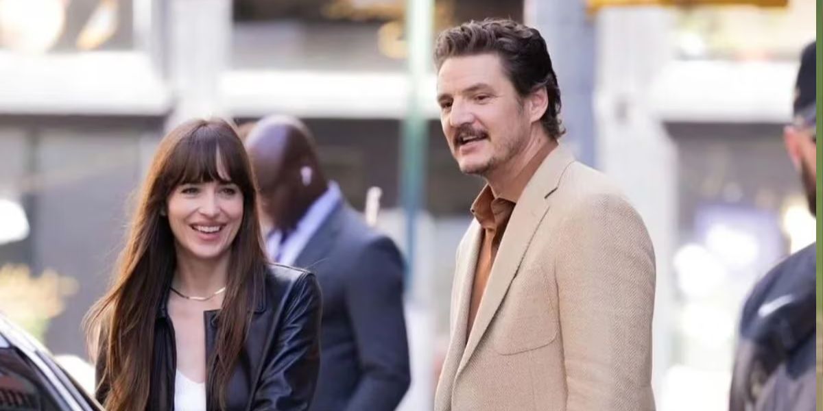 Dakota Johnson and Pedro Pascal Were Seen Sharing a Sweet Kiss on Materialists's Sets!