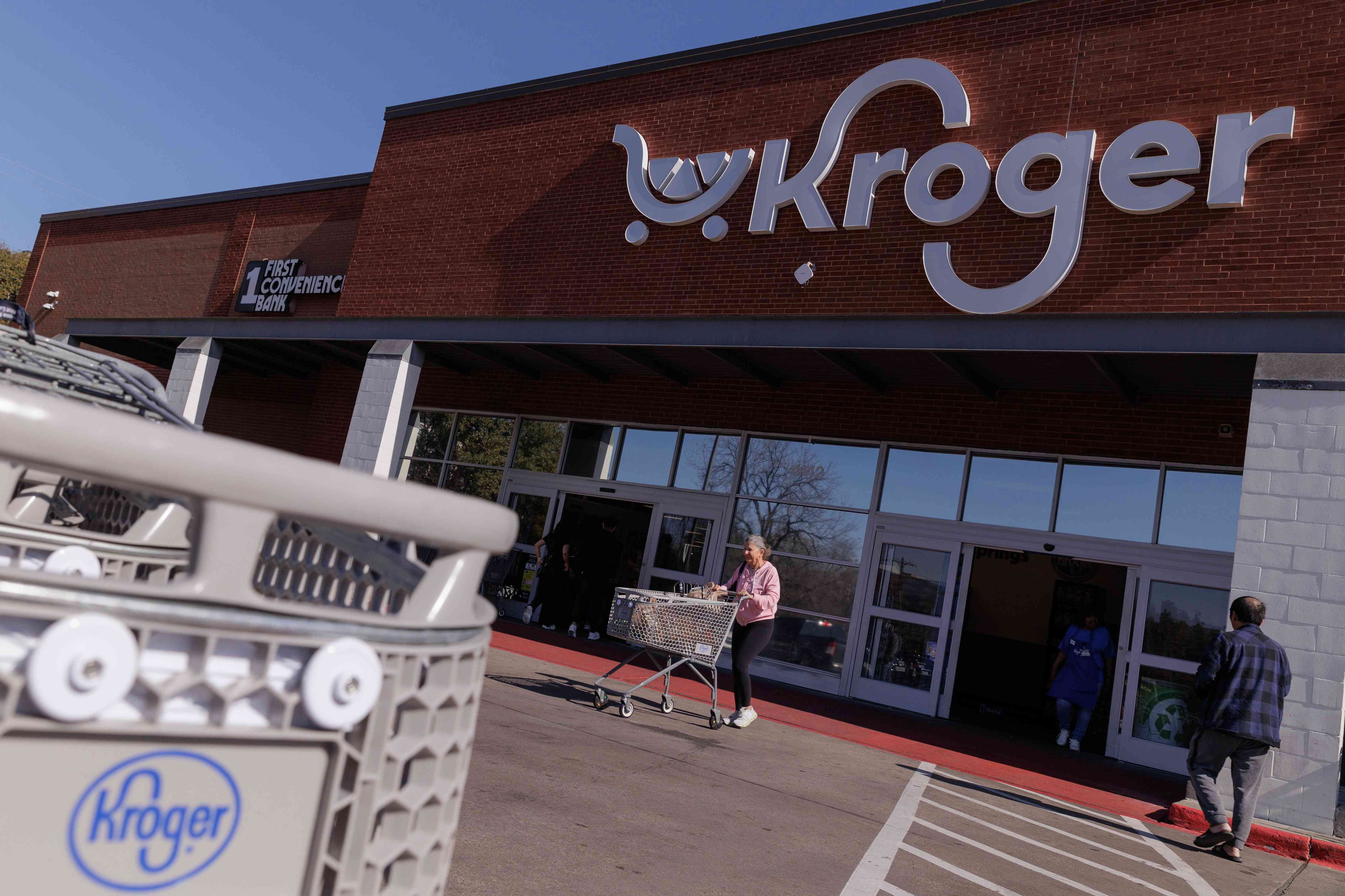 Kroger Grocery Store in Dallas, Texas